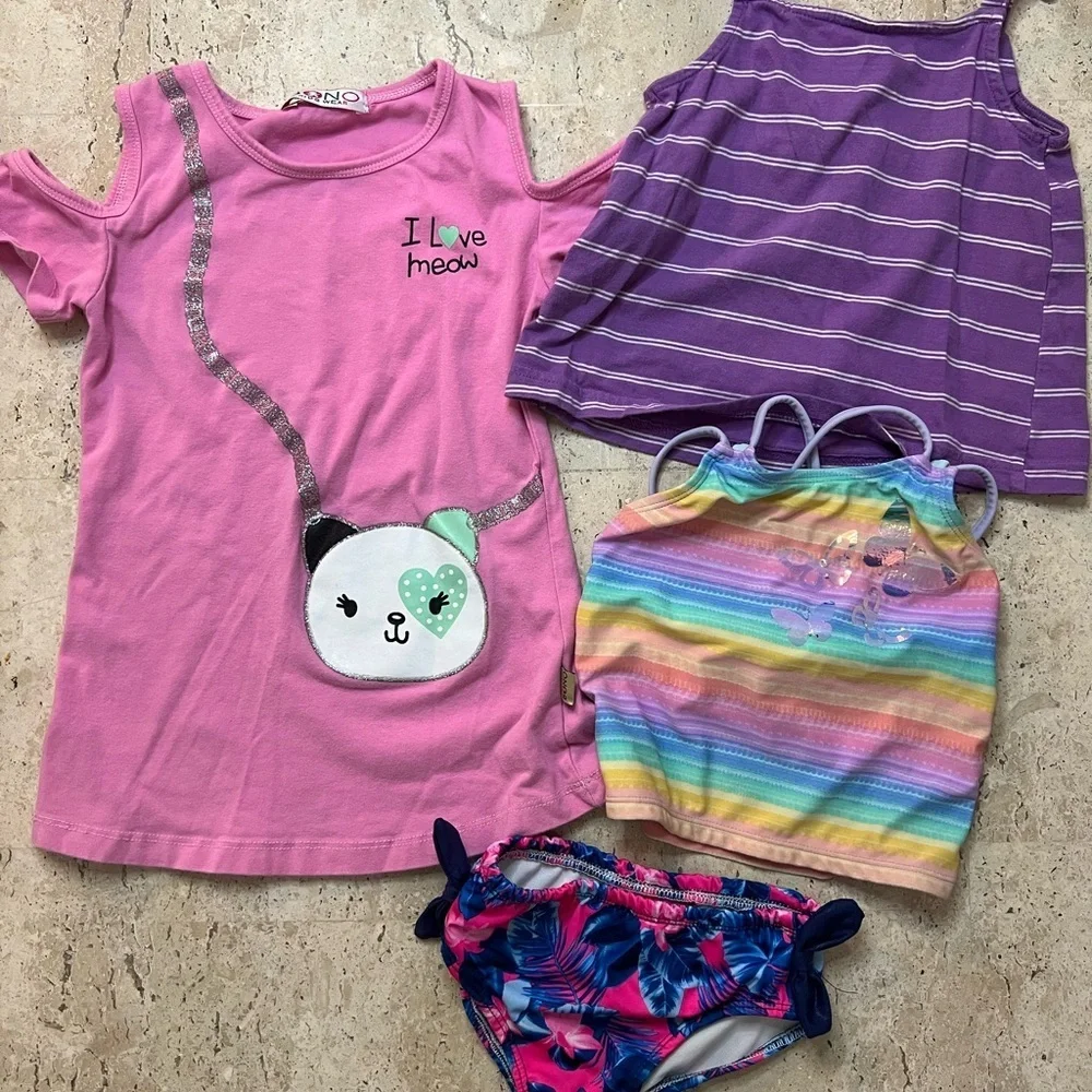 Bundle- 2T Girl Cloths Matilda Jane, Dresses, Overalls and Shirts